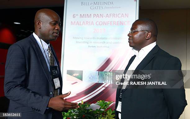 Scientists Halidou Tinto , Principal Investigator from the Nanoro, Burkina Faso trial and chairman of the Clinical Trials Partnership Committee...