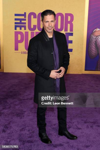 Jay Hernandez attends the World Premiere of Warner Bros.' "The Color Purple" at Academy Museum of Motion Pictures on December 06, 2023 in Los...