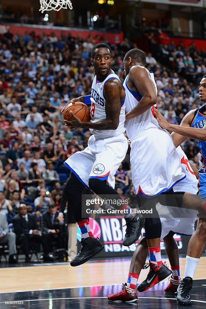 Oklahoma City Thunder v Philadelphia 76ers NBA Global Games