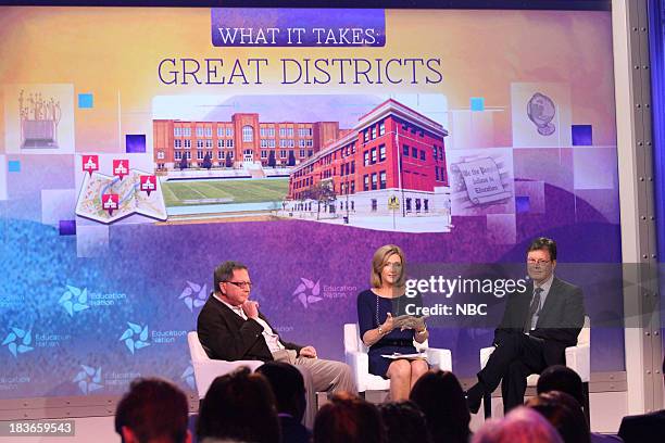 X`NBC NEWS - EDUCATION NATION -- 2013 Education Nation Summit -- Pictured: David L. Kirp, James D. Marver Professor of Public Policy at UC Berkeley,...