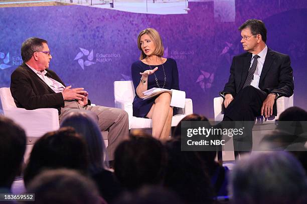 X`NBC NEWS - EDUCATION NATION -- 2013 Education Nation Summit -- Pictured: David L. Kirp, James D. Marver Professor of Public Policy at UC Berkeley,...