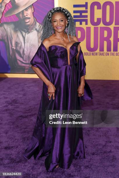 Margaret Avery attends the World Premiere of Warner Bros.' "The Color Purple" at Academy Museum of Motion Pictures on December 06, 2023 in Los...