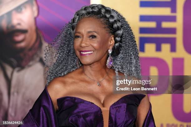 Margaret Avery attends the World Premiere of Warner Bros.' "The Color Purple" at Academy Museum of Motion Pictures on December 06, 2023 in Los...