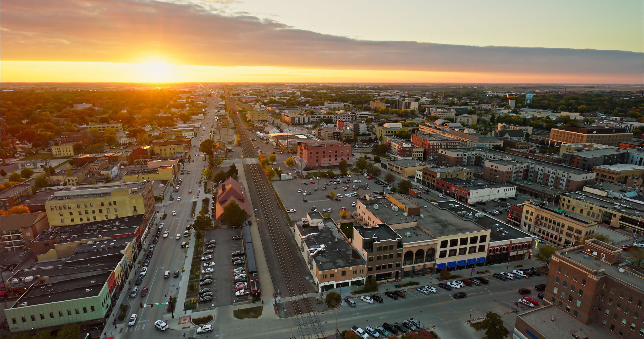 fargo cityscape