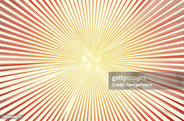 motion blur zoom background - sonar stock illustrations