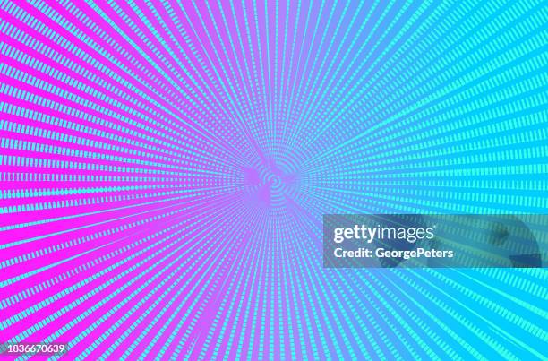 stockillustraties, clipart, cartoons en iconen met motion blur zoom background - acute angle