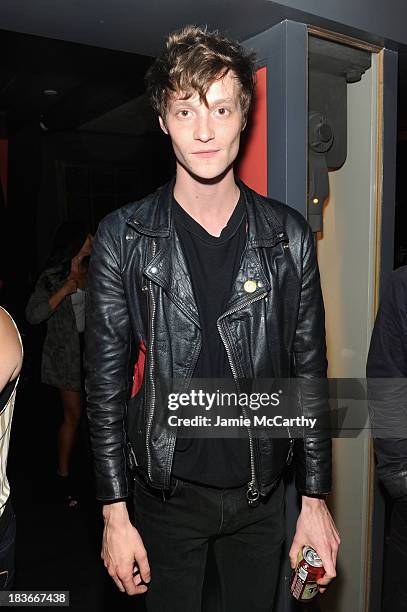 Matt Hitt attends NYLON + Sanuk celebrate the October "It Girl" issue with cover star Alexa Chung at La Cenita on October 8, 2013 in New York City.