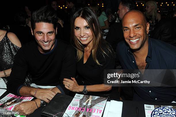 Jay Errico, Nylon publisher Jaclynn Jarrett and Nylon associate publisher Karim Abay attend NYLON + Sanuk celebrate the October "It Girl" issue with...