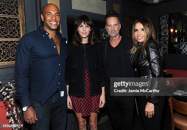 Nylon associate publisher Karim Abay, Alexa Chung, Nylon editor-in-chief Marvin Scott Jarrett and Nylon publisher Jaclynn Jarrett attend NYLON +...