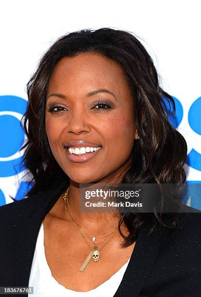 Actress Aisha Tyler attends "CBS Daytime After Dark" at The Comedy Store on October 8, 2013 in West Hollywood, California.