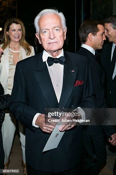 Philippe Labro arrives at Les Beaux-Arts de Paris on October 8, 2013 in Paris, France. On this occasion Ralph Lauren celebrates the restoration...