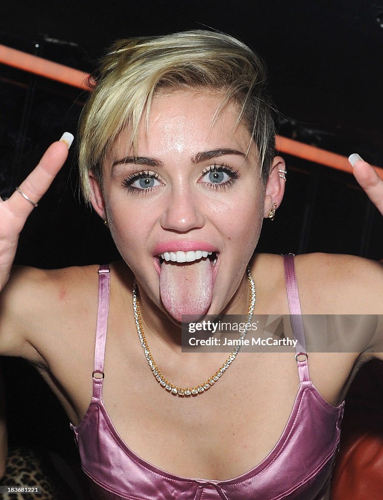 Miley Cyrus' Official Album Release Party For "Bangerz" At The General