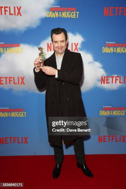 Daniel Mays attends a special screening of "Chicken Run: Dawn Of The Nugget" at the Picturehouse Central on December 10, 2023 in London, England.