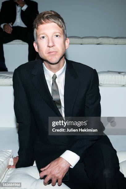 Jefferson Hack attends the presentation of the Ralph Lauren Fall 13 Collection Show at Les Beaux-Arts de Paris on October 8, 2013 in Paris, France....