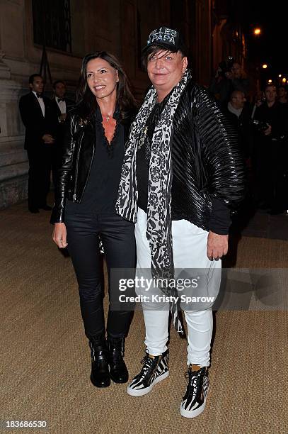 Kapov arrives to the Ralph Lauren Collection Show and private dinner at Les Beaux-Arts de Paris on October 8, 2013 in Paris, France. On this occasion...