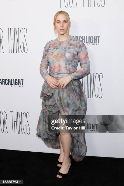 Tommy Dorfman attends the premiere of "Poor Things" at DGA Theater on December 06, 2023 in New York City.