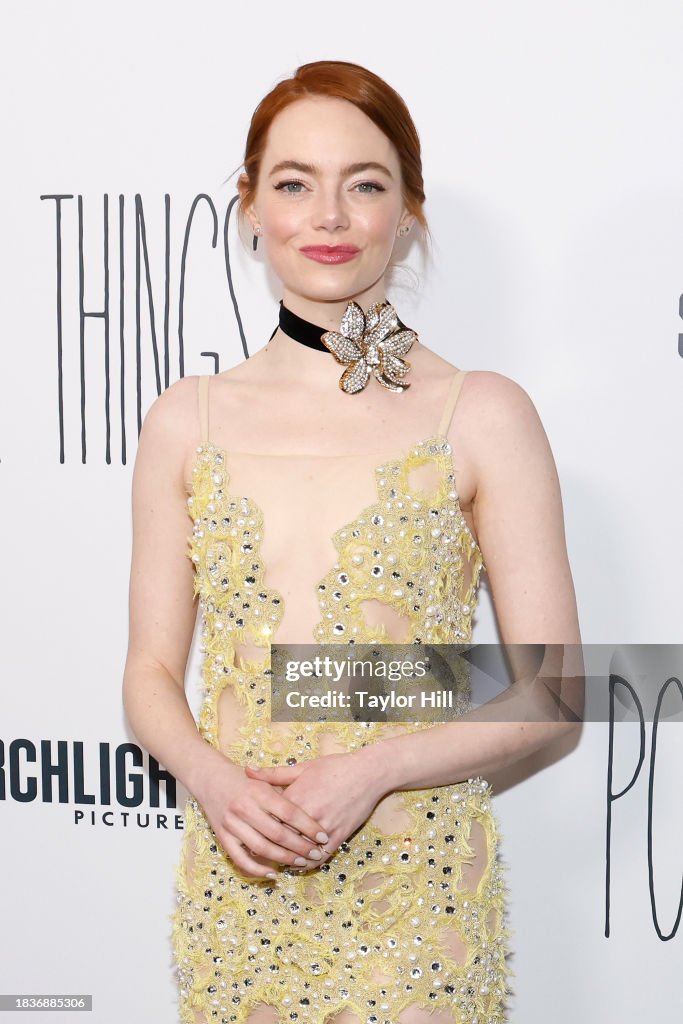 "Poor Things" New York Premiere