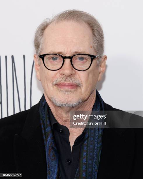 Steve Buscemi attends the premiere of "Poor Things" at DGA Theater on December 06, 2023 in New York City.