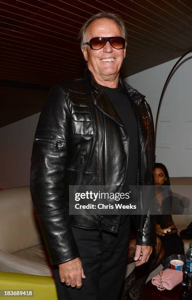 Actor Peter Fonda attends a special screening of "Muscle Shoals" at the Landmark Theater on October 8, 2013 in Los Angeles, California.