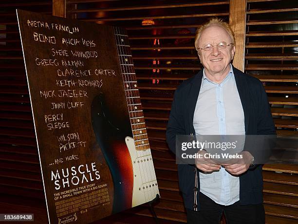 Peter Asher attends a special screening of "Muscle Shoals" at the Landmark Theater on October 8, 2013 in Los Angeles, California.