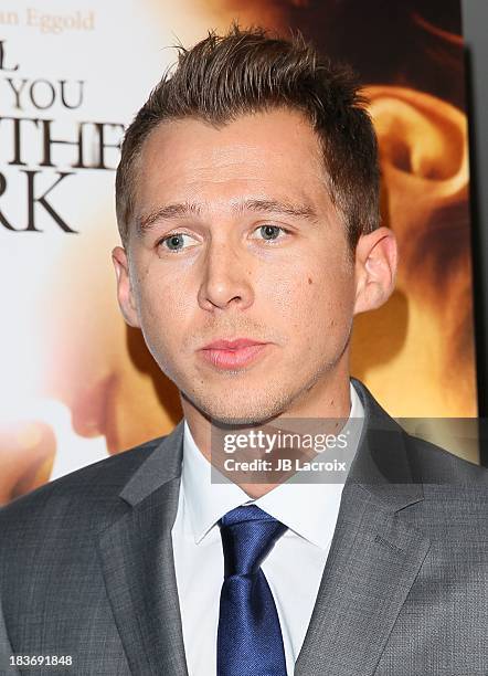 Mark Edwin Robinson attends the "I Will Follow You Into The Dark" Los Angeles premiere held at the Landmark Theater on October 8, 2013 in Los...