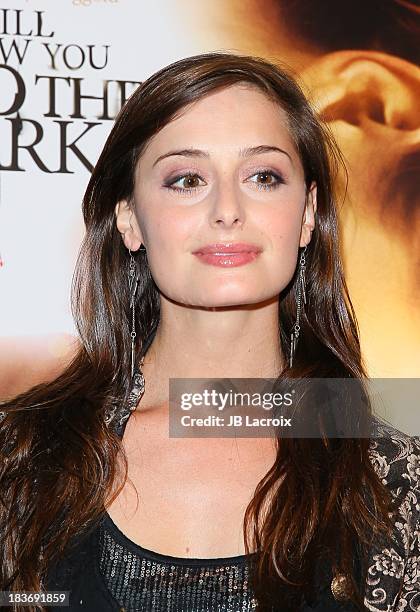 Melinda Cohen attends the "I Will Follow You Into The Dark" Los Angeles premiere held at the Landmark Theater on October 8, 2013 in Los Angeles,...