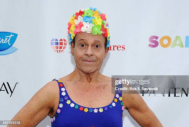 Actor Richard Simmons attends "Swim for Relief" Benefiting Hurricane Sandy Recovery - Day 2 at Herald Square on October 9, 2013 in New York City.