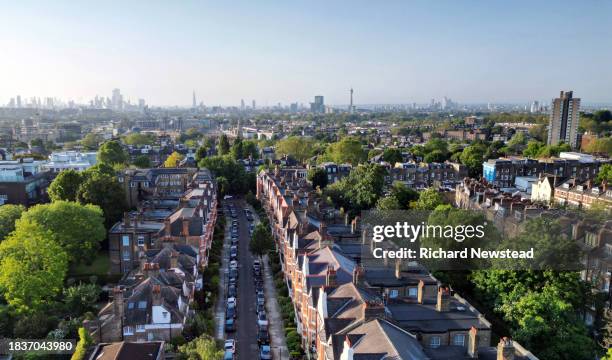 belsize park homes - belsize park stock-fotos und bilder