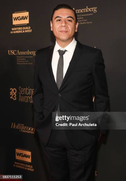 Chris Estrada attends the 2023 Sentinel Awards at the Writers Guild Theater on December 06, 2023 in Beverly Hills, California.