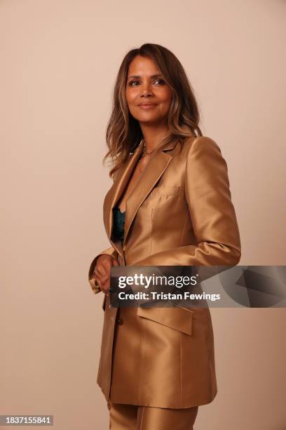 Halle Berry poses in the portrait studio during the Red Sea International Film Festival 2023 on December 06, 2023 in Jeddah, Saudi Arabia.