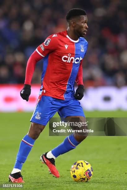Jefferson Lerma of Crystal Palace looks on during the Premier League match between Crystal Palace and AFC Bournemouth at Selhurst Park on December...