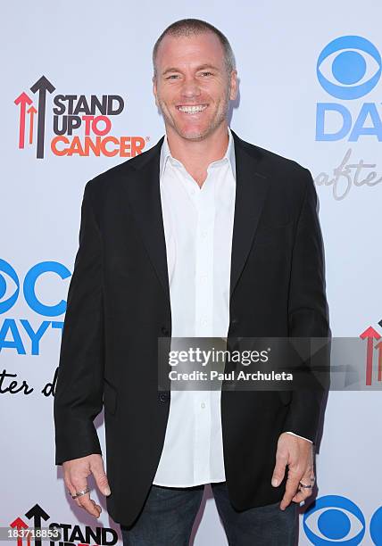 Actor Sean Carrigan attends the CBS After Dark with an evening of laughter benefiting Stand Up To Cancer at The Comedy Store on October 8, 2013 in...