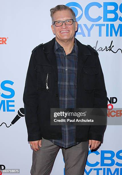 Comedian / TV Host Drew Carey attends the CBS After Dark with an evening of laughter benefiting Stand Up To Cancer at The Comedy Store on October 8,...