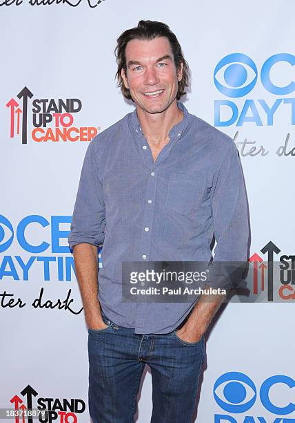 Actor Jerry O'Connell attends the CBS After Dark with an evening of laughter benefiting Stand Up To Cancer at The Comedy Store on October 8, 2013 in...