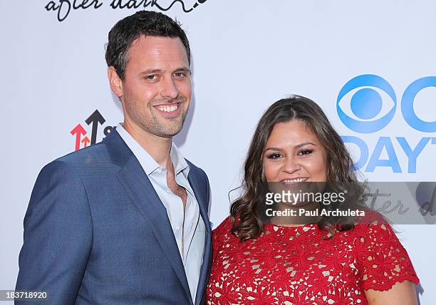 Personality Brian McDaniel and Head of CBS Day Time TV Angelica McDaniel attend the CBS After Dark with an evening of laughter benefiting Stand Up To...