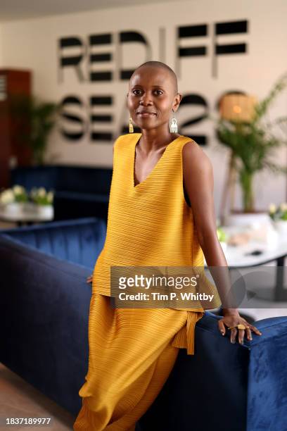 Eliane Umuhire attends the "Omen" press junket during the Red Sea International Film Festival 2023 on December 07, 2023 in Jeddah, Saudi Arabia.