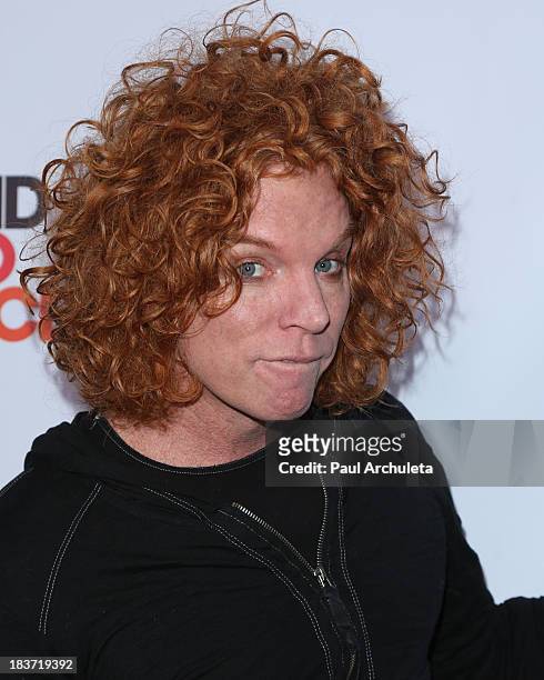Comedian Carrot Top attends the CBS After Dark with an evening of laughter benefiting Stand Up To Cancer at The Comedy Store on October 8, 2013 in...