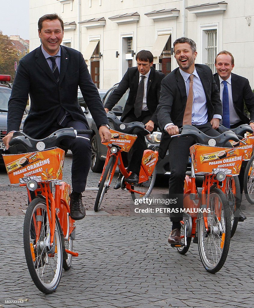 LITHUANIA-DENMARK-DIPLOMACY-FREDERIK