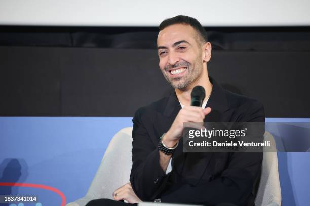 Of the Red Sea International Film Festival, Mohammed Al Turki attends In Conversation with Andrew Garfield during the Red Sea International Film...