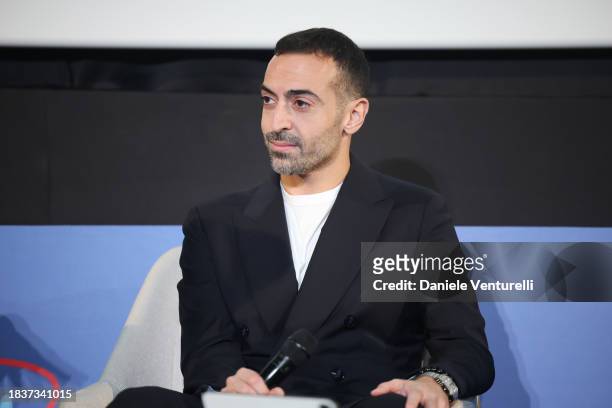 Of the Red Sea International Film Festival, Mohammed Al Turki attends In Conversation with Andrew Garfield during the Red Sea International Film...