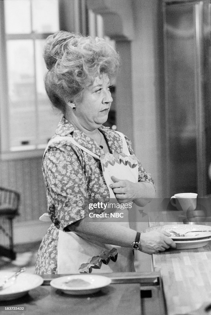 Mrs Rae Charlotte Rae as Edna Garrett -- News Photo - Getty Images