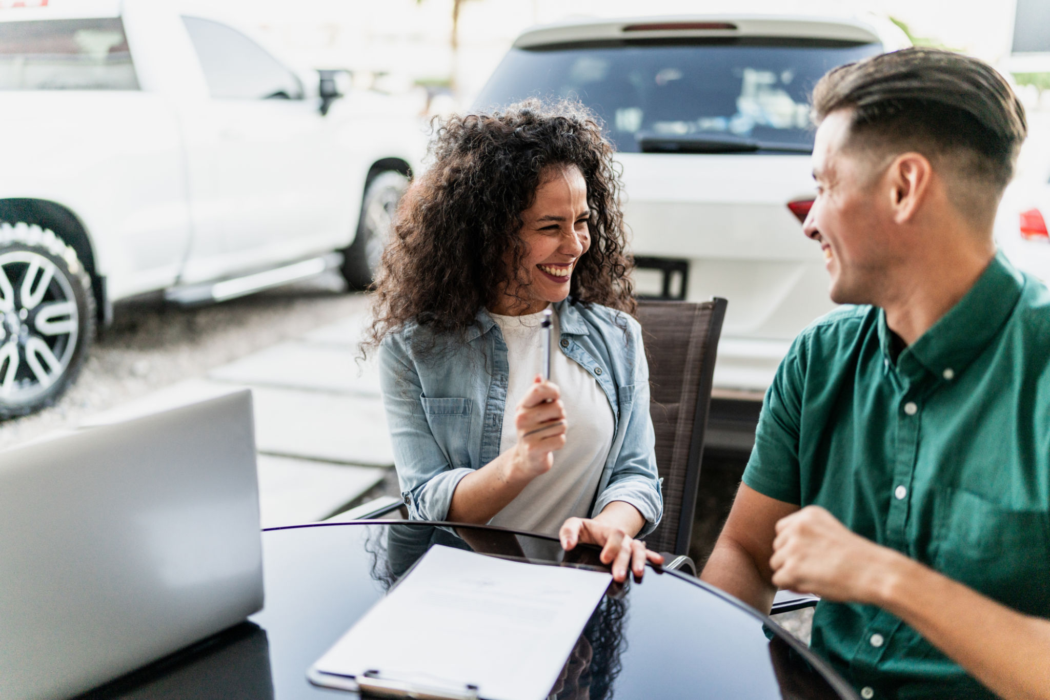 car rental paperwork
