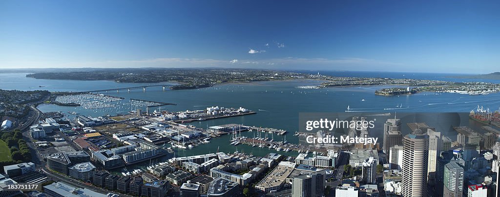 Panoramic view Auckland, New Zealand