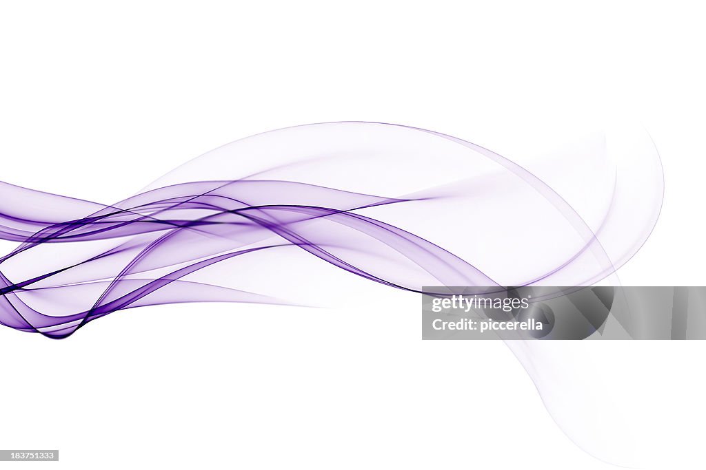 Abstract Purple Waves