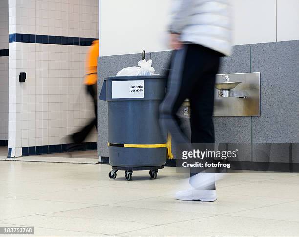janitorial sevices - floor walk business stock pictures, royalty-free photos & images