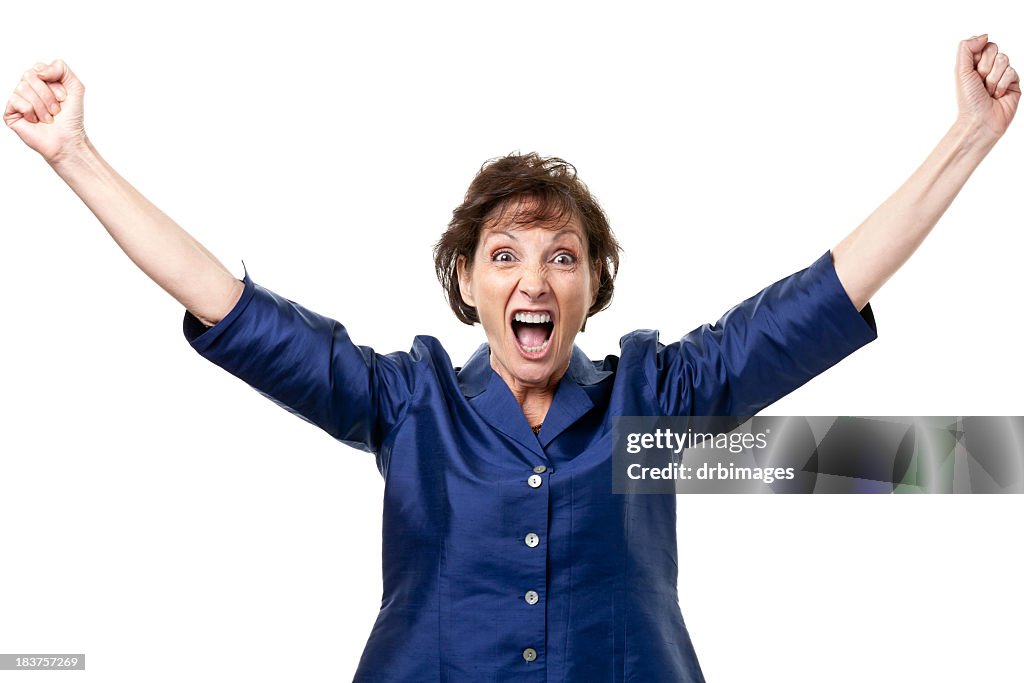 Reife weibliche Porträt