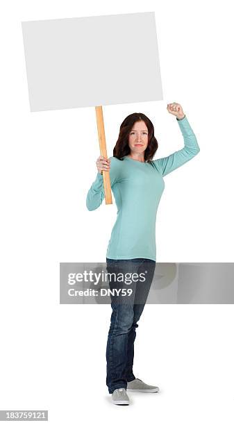 on strike - protester sign stock pictures, royalty-free photos & images