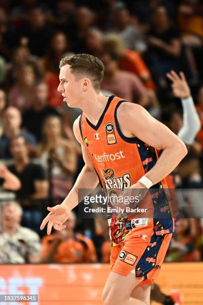 Jonah Antonio of the Taipans is seen during the round 10 NBL match between Cairns Taipans and Sydney Kings at Cairns Convention Centre, on December...