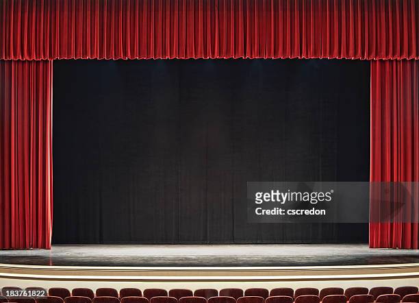 theater bühne - opera stage stock-fotos und bilder