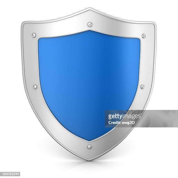 metal shield - shielding stock pictures, royalty-free photos & images
